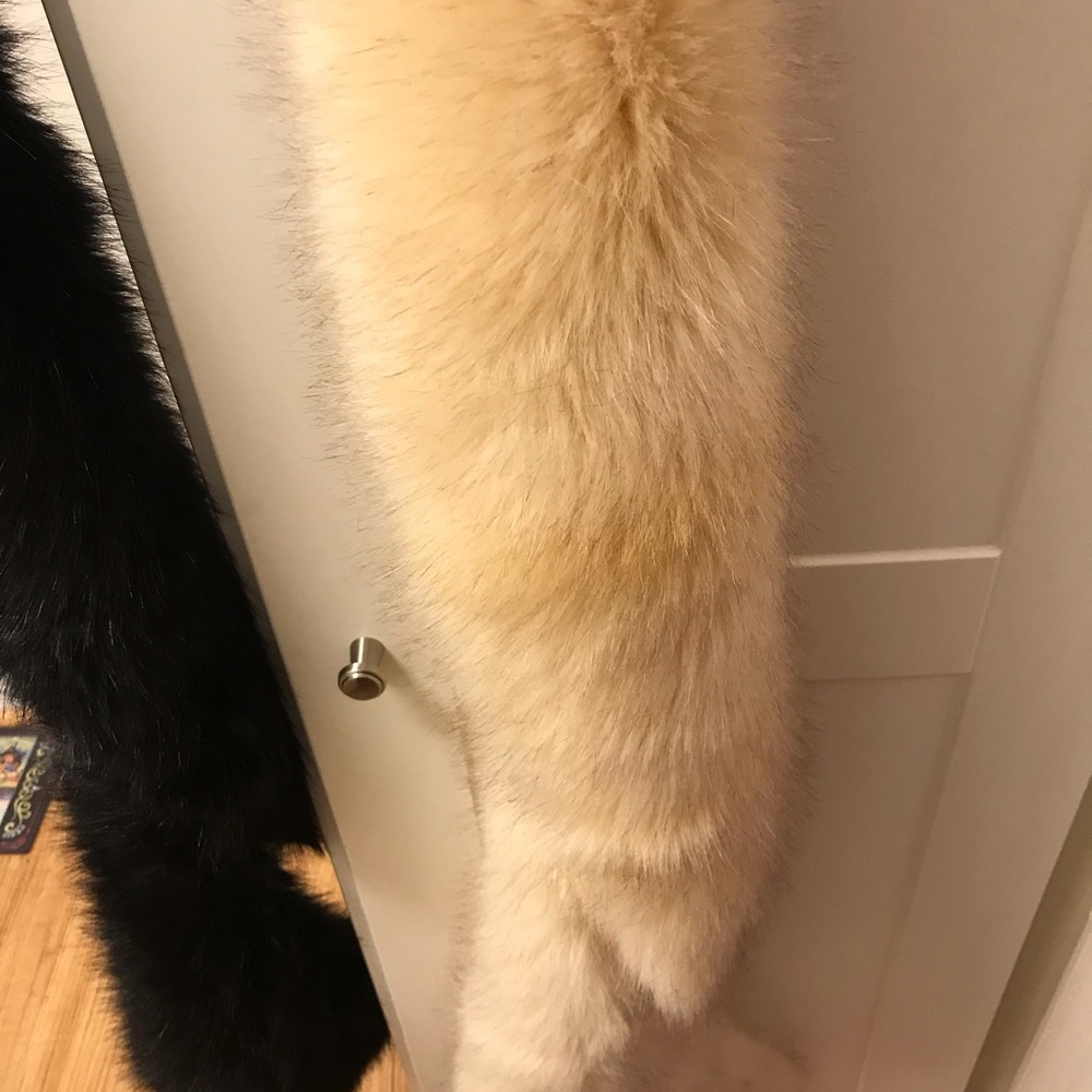 Faux Fur Scarf used for Great Gatsby party.